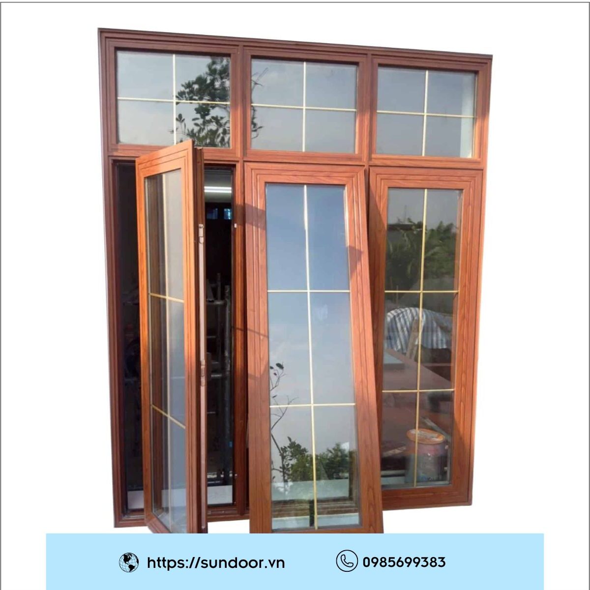 Cửa nhôm Xingfa tại Sundoor có chất lượng cao