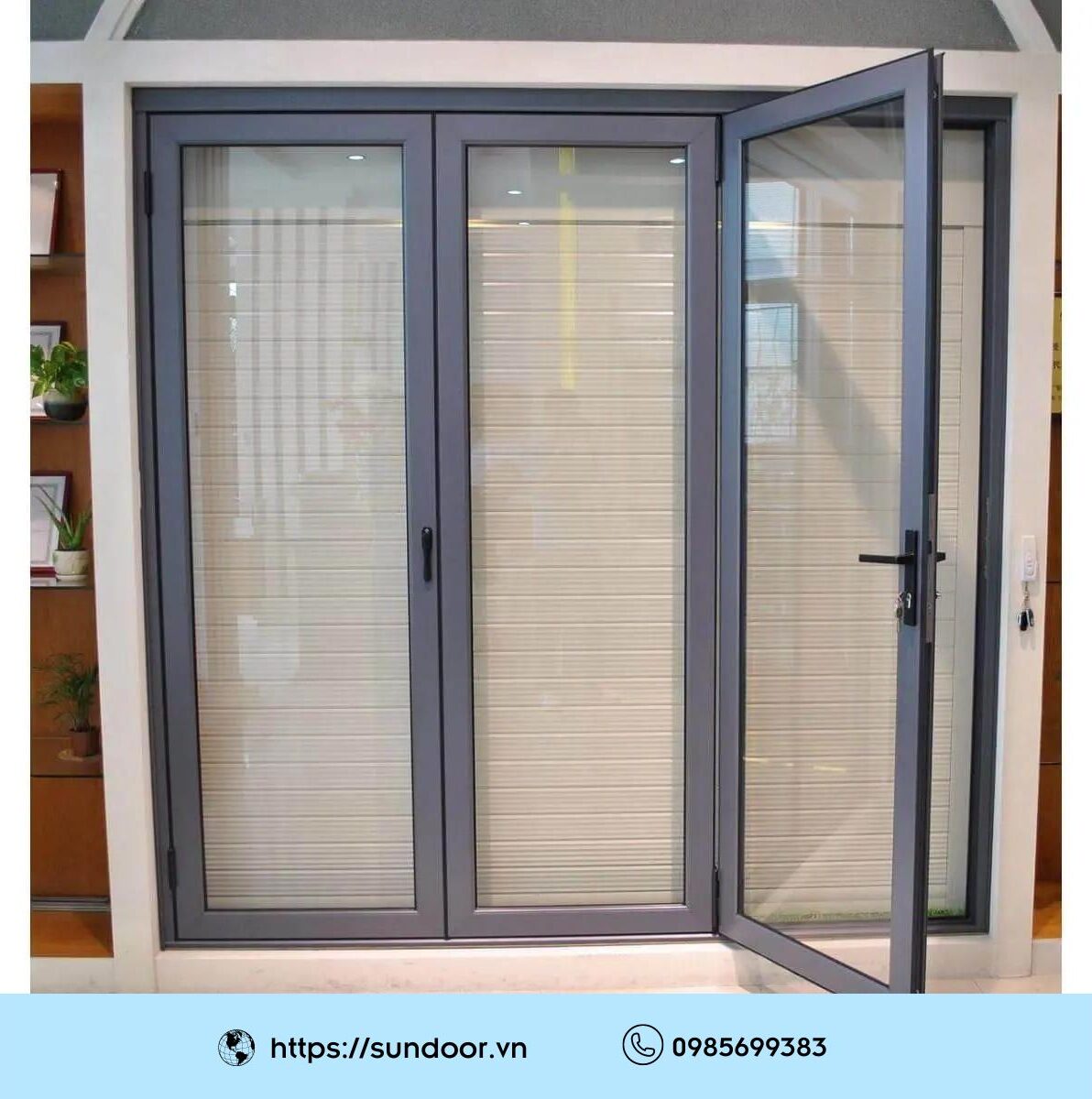 Cửa nhôm Xingfa tại Sundoor được lắp đặt và bảo hành kỹ càng