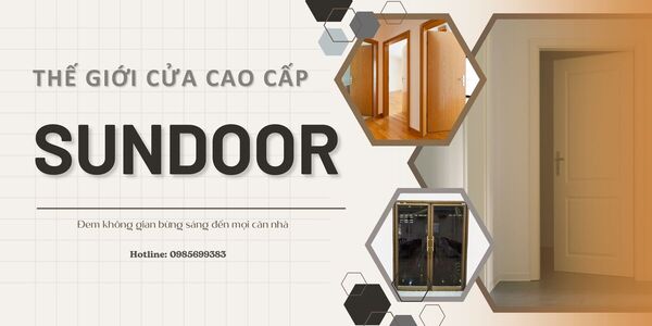 Các mẫu cửa ở Sundoor có mức giá vô cùng cạnh tranh